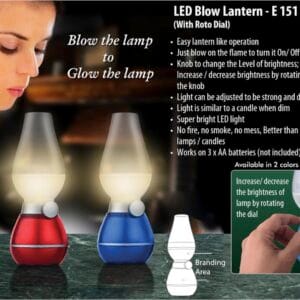Blow lantern with roto dial (compact size) - https://youtu.be/weEuLfmt3-U