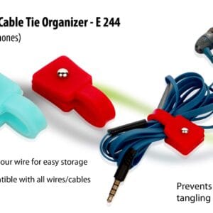 Cable tie organizer (silicon)