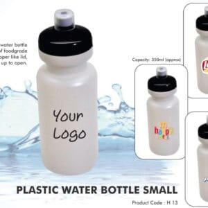 Plastic Water Bottle Small